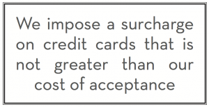 Rules for Charging Surcharge Fees on Credit Card Transactions Prineta USA