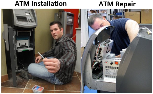 atm repair service install installation texas services triangle load supplies parts