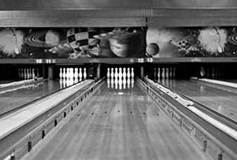 bowling alley lane