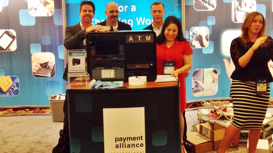 Payment Alliance International Booth at ATMIA