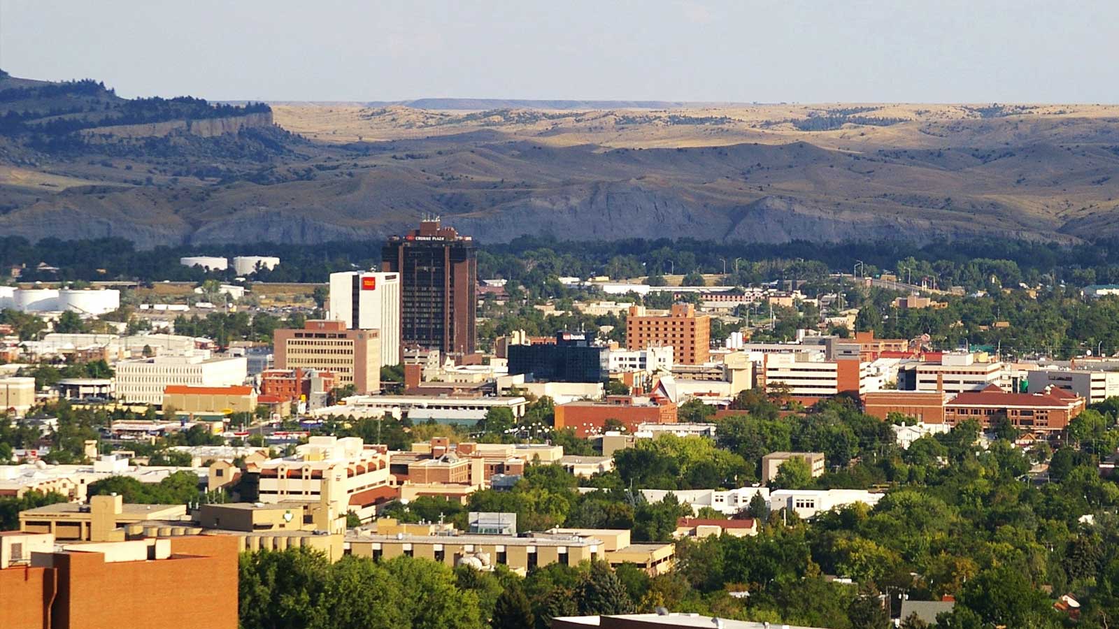 billings montana skyline cityscape during daytime mountains in back