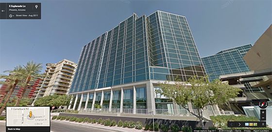 Prineta ATM Company Phoenix Arizona office building google street view image